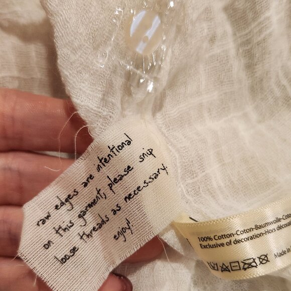 Free People FP ONE bell sleeve blouse XS *NWT* - Picture 6 of 8